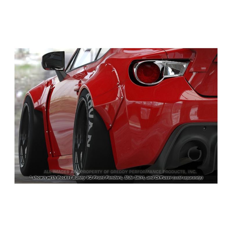 GReddy ROCKET BUNNY 86/FRS/BRZ V2 REAR FENDERS (17010235)