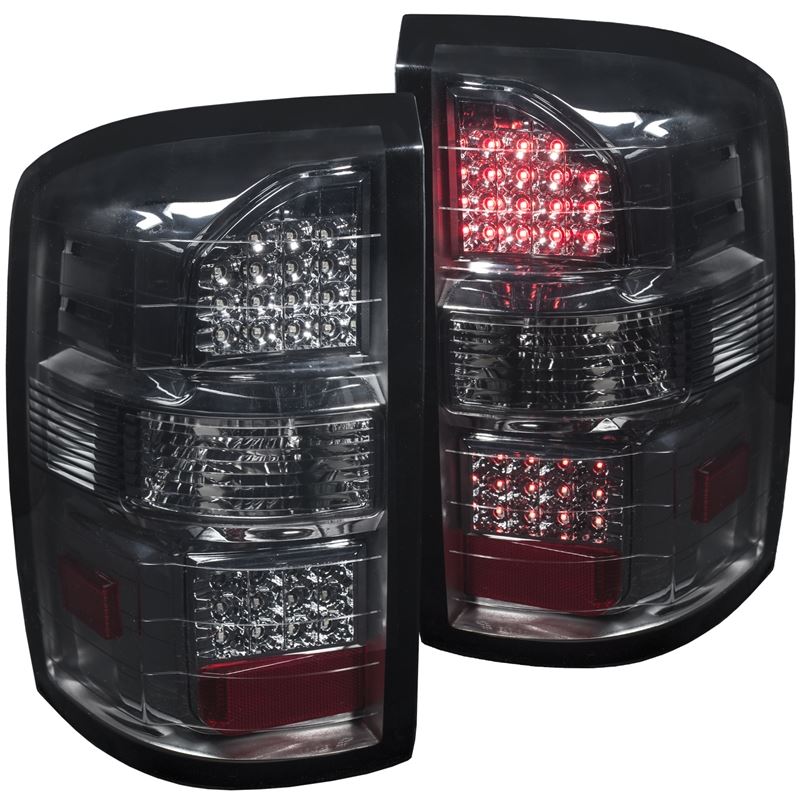 ANZO USA Tail Light Assembly for 2014-2016 GMC Sierra 2500 HD (311218)