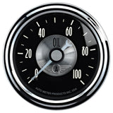 AutoMeter Prestige Series Black Diamond 2-1/16in 0-100 PSI Mechanical Oil Pressure Gauge (2022)