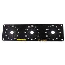 Load image into Gallery viewer, Haltech Triple Switch Panel Only - includes Yellow &amp; Red knobs (HT-010508)