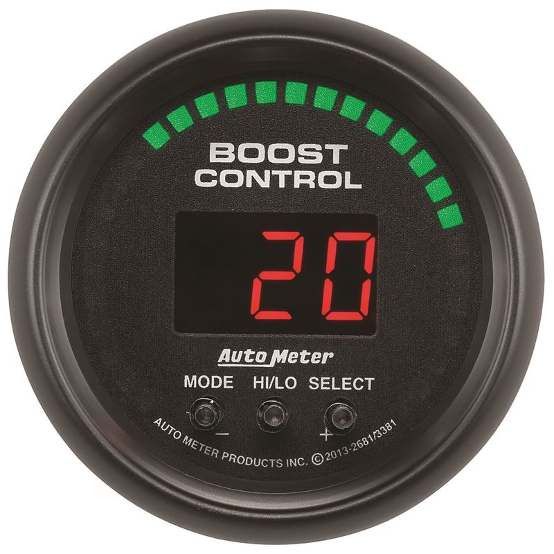 AutoMeter Z-Series/ES 52mm 30inHG/30psi Digital Boost Controller (2681)