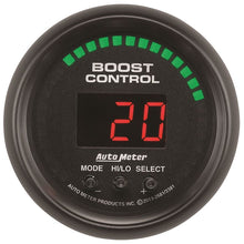 Load image into Gallery viewer, AutoMeter Z-Series/ES 52mm 30inHG/30psi Digital Boost Controller (2681)