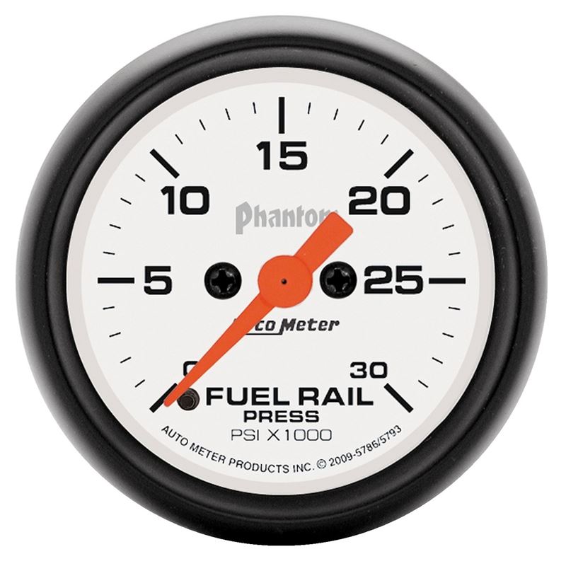 AutoMeter Fuel Pressure Gauge for 2007-2010 Chevrolet Silverado 2500 HD (5793)