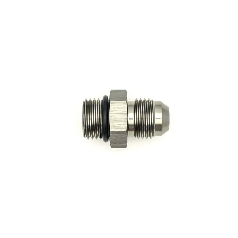 Deatschwerks 6AN ORB Male to 6AN Male Flare Adapter (incl O-Ring) (6-02-0404)