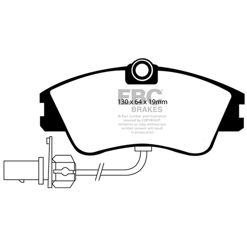 EBC Ultimax OEM Replacement Brake Pads (UD852)