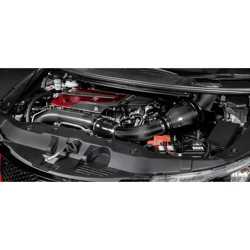 Eventuri Honda FK8 Civic Type R Black Carbon Charge Pipe (EVE-FK8-CF-CHG)