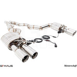 GTHAUS GTC Exhaust (EV Control) Stainless for 2014-2018 BMW M6 Gran Coupe(BM2711605)