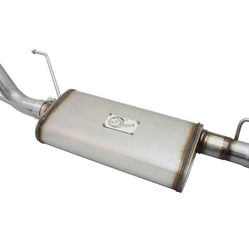 aFe MACH Force-Xp 2-1/2in 409 Stainless Steel Cat-Back Exhaust System w/Black Tip (49-46024-B)