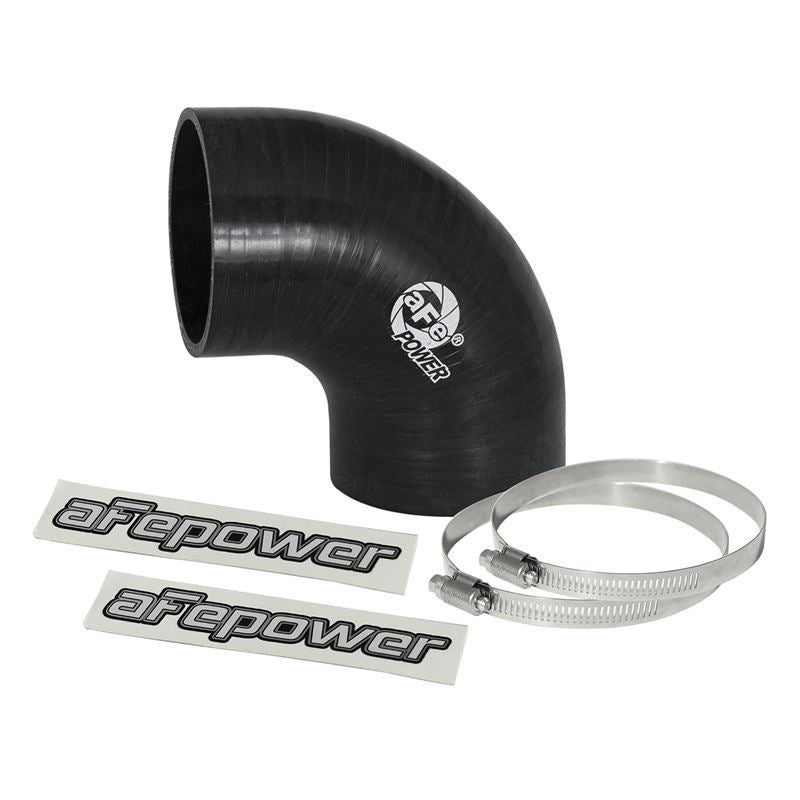 aFe Magnum FORCE Cold Air Intake System (3 IN ID x 90-Deg.) Elbow Coupler - Black (59-00064)