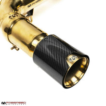 Load image into Gallery viewer, Fabspeed 720S Supreme Titanium X-Pipe Exhaust System (17+)(FS.MCL.720S.GLDTI.C)