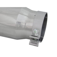 Load image into Gallery viewer, aFe MACH Force-Xp 409 Stainless Steel Clamp-on Exhaust Tip Polished (49T40501-P15)