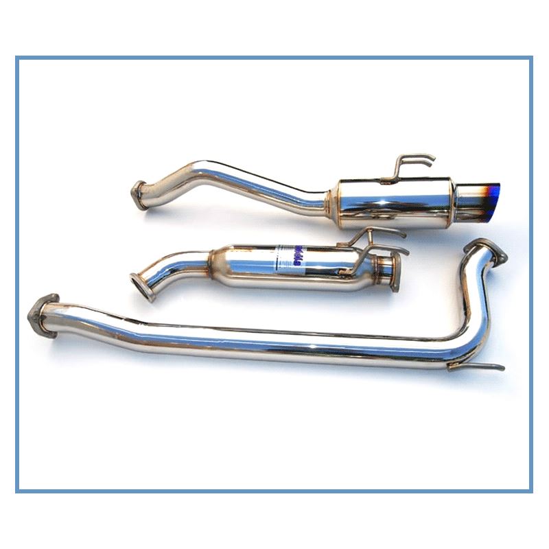 Invidia 06-11+ Civic Si 2Dr ONLY 76mm RACING N1 Titanium Tip Cat-back Exhaust (HS06HC2STT)