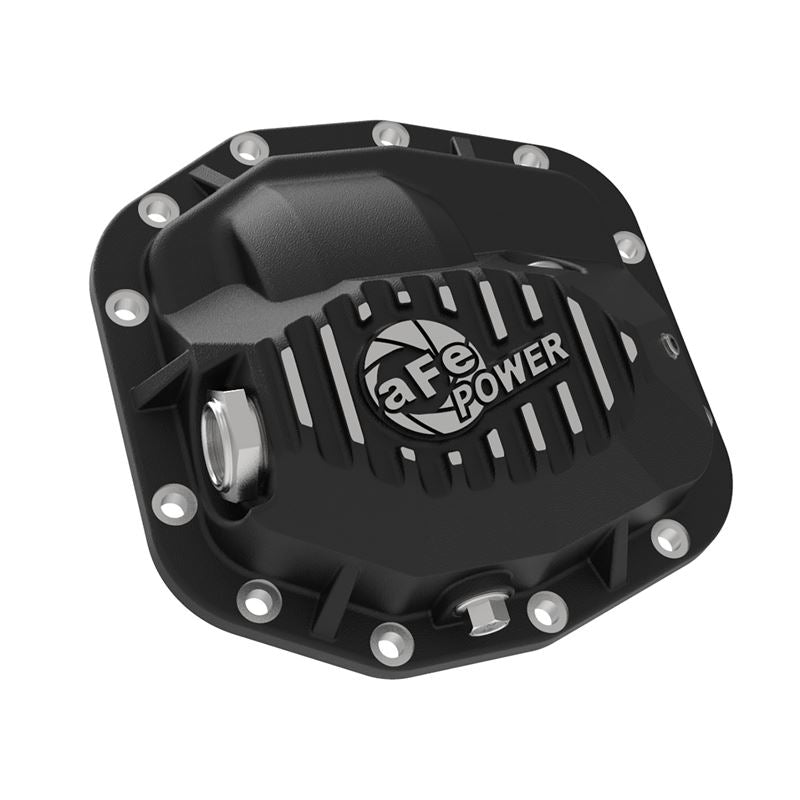 aFe Pro Series Front Differential Cover Black (Dana M186) (46-71010B)