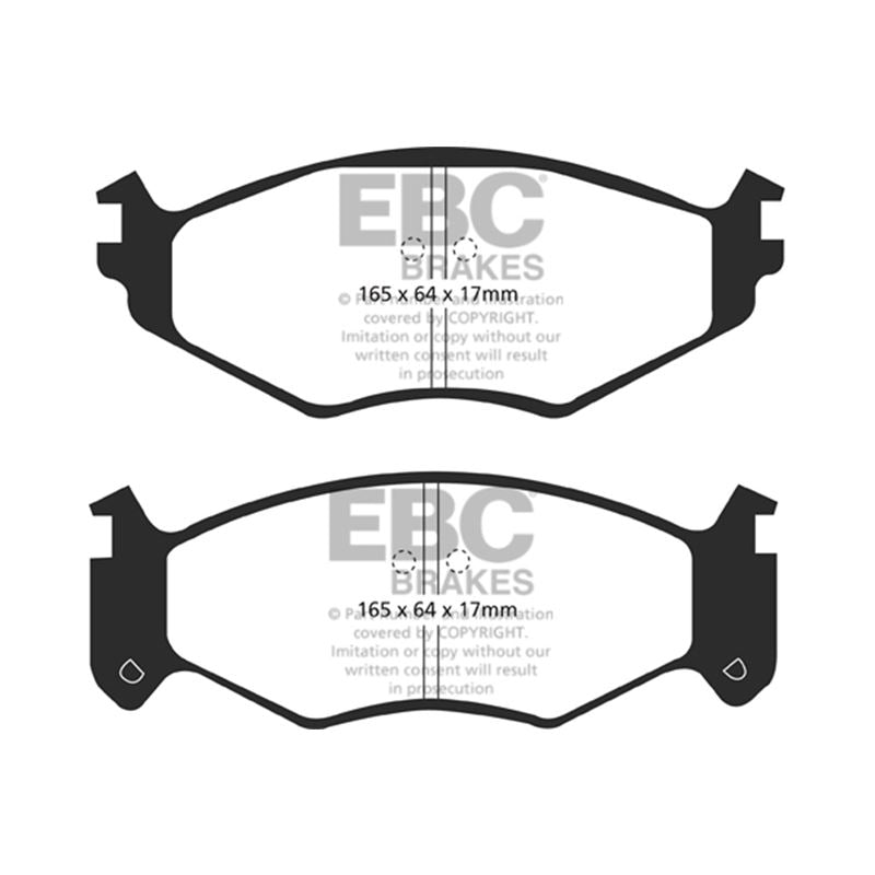 EBC Redstuff Ceramic Low Dust Brake Pads (DP31250C)