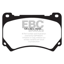 Load image into Gallery viewer, EBC Redstuff Ceramic Low Dust Brake Pads (DP31849C)