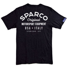 Load image into Gallery viewer, Sparco T-Shirt Garage Charcoal Small (SP0110CH1S)