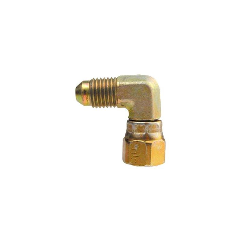 ZEX 4AN Female to 4AN Male Swivel Fitting 90 Degree (NS6576)