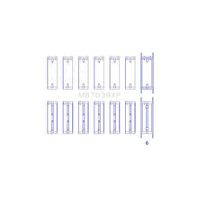 Load image into Gallery viewer, King Engine Bearings Main Bearing Set for 1986-1987 BMW 325es (MB7039XP0.25)