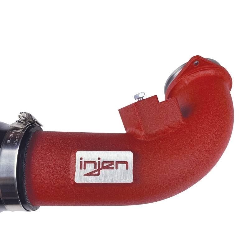 Injen SES Intercooler Pipes for Toyota Supra/BMW Z4- Wrinkle Red (SES2300ICPWR)