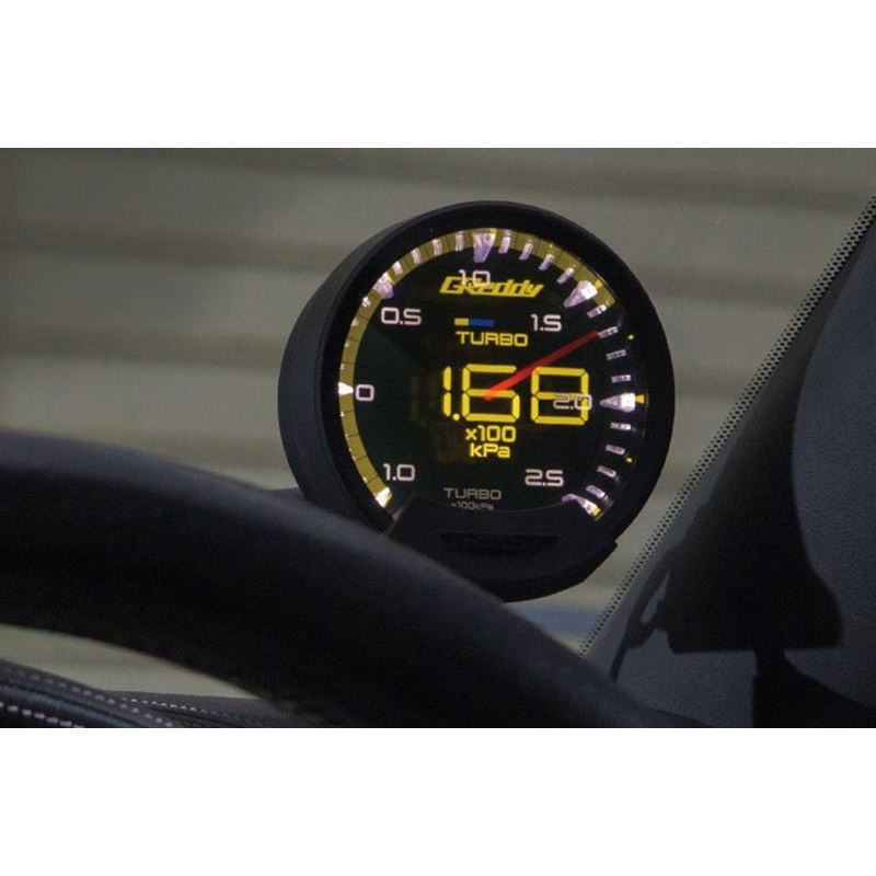 GReddy Sirius Series Turbo Boost and Vision Display Analog Meter (16001740)