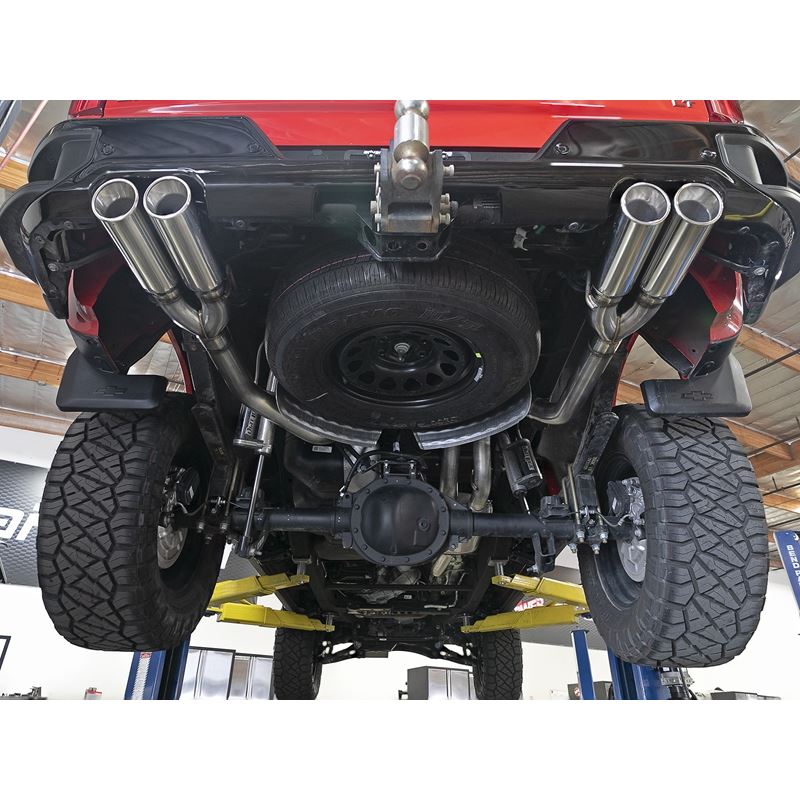 aFe Vulcan Series 3 IN 304 Stainless Steel Cat-Back Exhaust System w/ Polished Tips (49-34105-P)