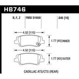 Hawk Performance HPS 5.0 Brake Pads (HB746B.645)