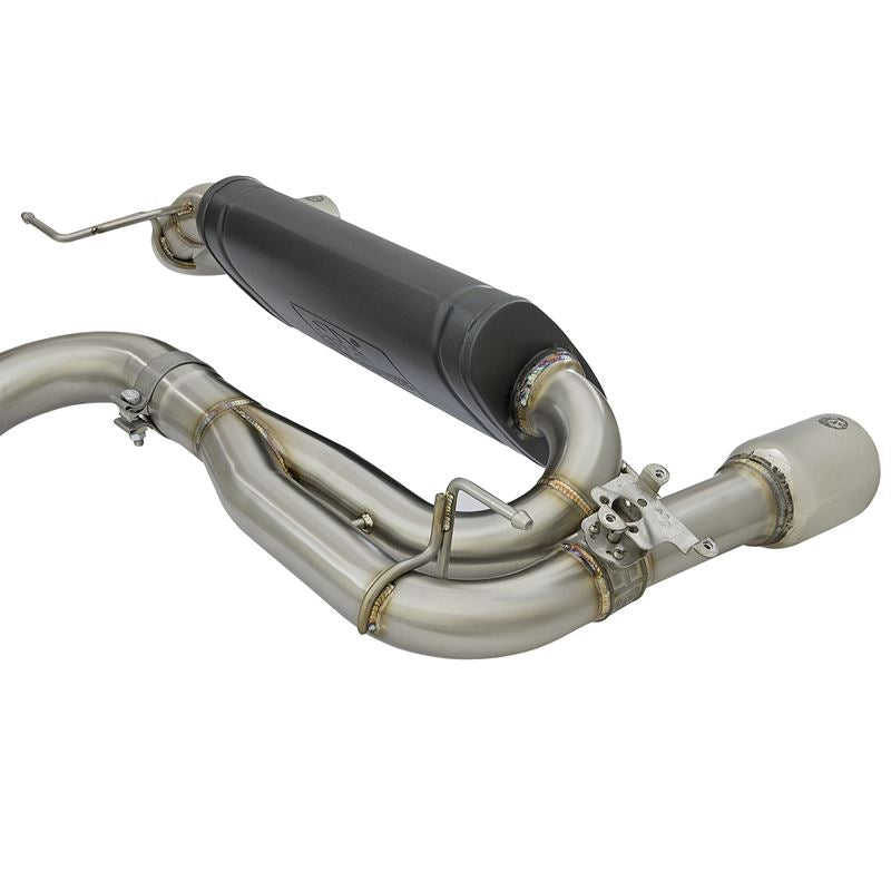 aFe MACH Force-Xp Stainless Steel Cat-Back Exhaust System w/Polished Tips (49-36334-P)