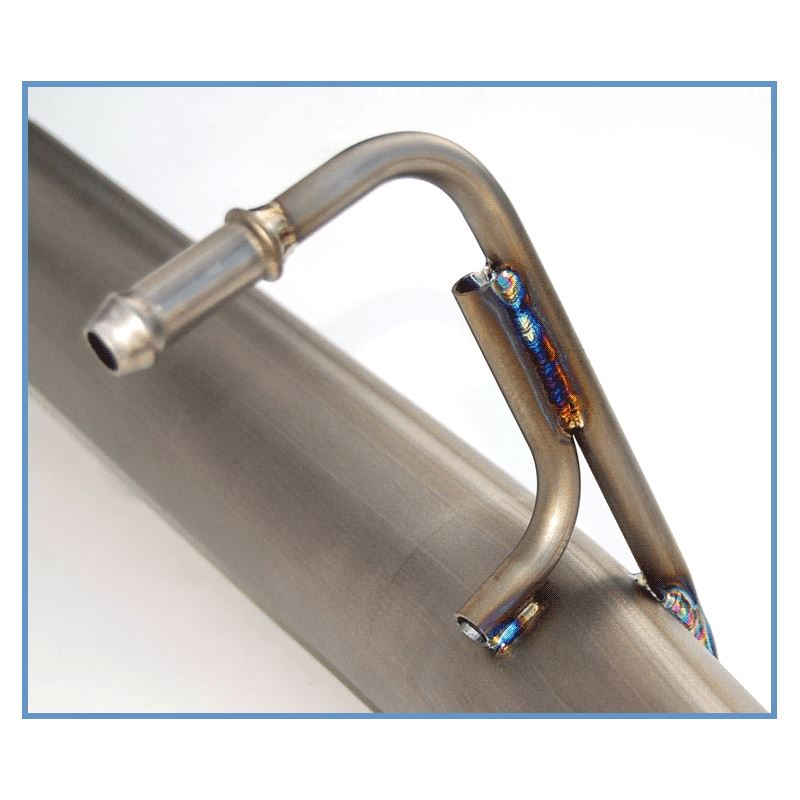 Invidia 02-07 WRX/STi 80mm Full Titanium Cat-back Exhaust (HS02SW1TRG)