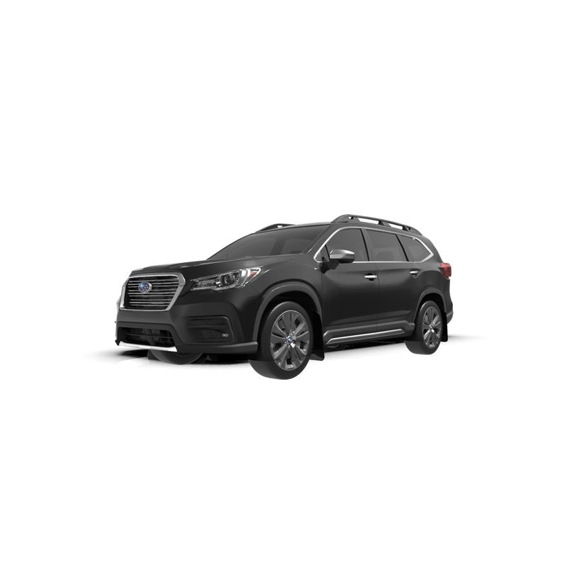 Rally Armor Black Mud Flap/Grey Logo for 2019-2020 Subaru Ascent (MF49-UR-BLK/GRY)