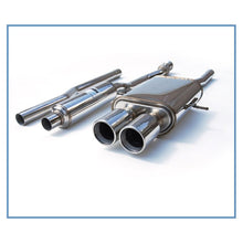 Load image into Gallery viewer, Invidia 07+ R56 Mini Cooper S Q300 Stainless Steel Tip Cat-back Exhaust (HS07MCSGTP)