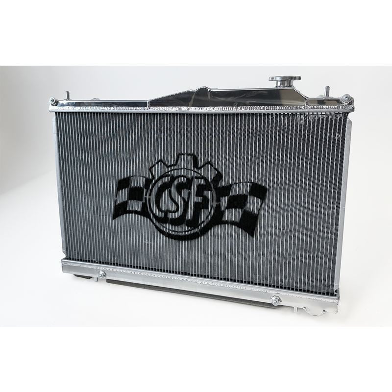 CSF Cooling - Racing & High Performance Division All Aluminum Black Radiator for 2022+ Subaru WRX (7224B)