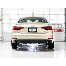 Load image into Gallery viewer, AWE Tuning Touring Edition Exhaust for B9 A4, Dual Outlet - Chrome Silver Tips (includes DP) (3015-32078)