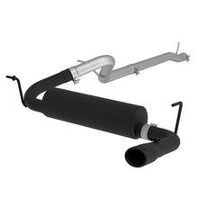 Load image into Gallery viewer, MBRP Exhaust 2 1/2in. Cat Back Single Rear Exit Black Coated (S5526BLK)