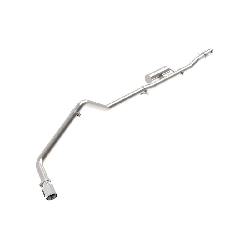 aFe Apollo GT Series 3 IN 409 Stainless Steel Cat-Back Exhaust System w/ Polish Tip (t) (49-43118-P)