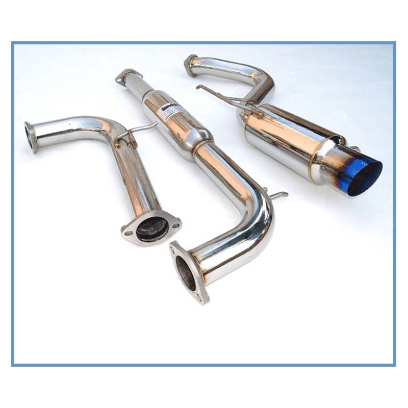 Invidia 00+ Mitsubishi Eclipse N1 Titanium Tip Cat-back Exhaust (HS00ME1GTT)