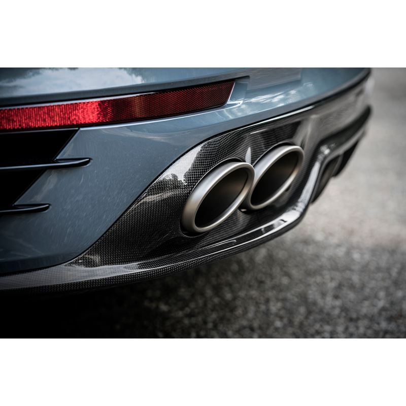 Akrapovic 16-17 Porsche 911 Turbo/Turbo S (991.2) Slip-On Line (Titanium) (Req. Tips/Diffuser) (S-PO/TI/6H)