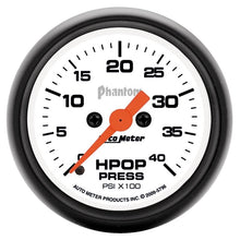 Load image into Gallery viewer, AutoMeter Digital Stepper Motor 0-4000 PSI HPOP Pressure Phantom Gauge (5796)