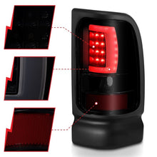 Load image into Gallery viewer, ANZO USA Tail Light Assembly, LED, Smoke Lens, Black Housing, Pair, (311340)