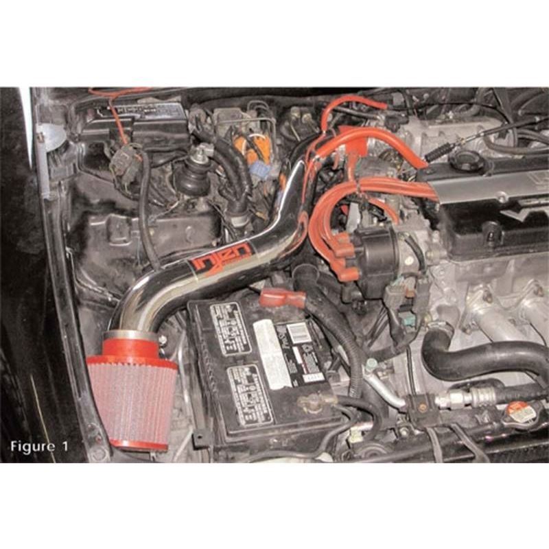 Injen IS Short Ram Cold Air Intake for 92-96 Honda Prelude (IS1700BLK)