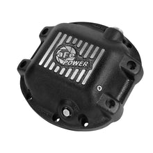 Load image into Gallery viewer, aFe Pro Series Front Differential Cover Black w/ Machined Fins (46-70192)