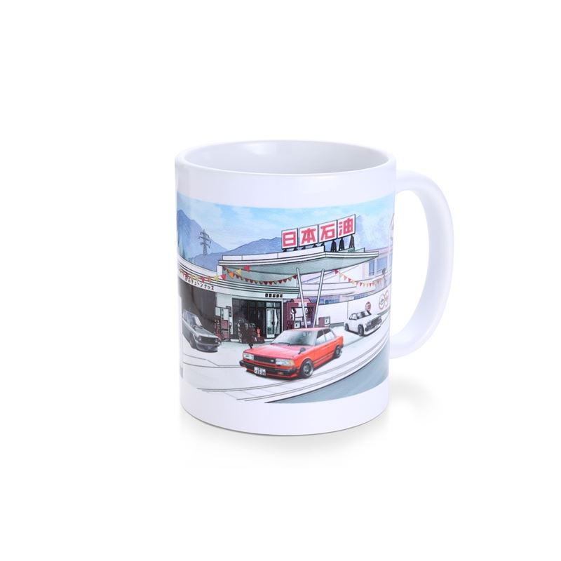 Tomei MUG WHITE B120/910/C210 GAS STATION(TG601A-NS00C)