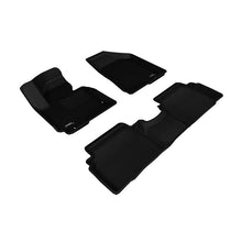 Load image into Gallery viewer, 3D Maxpider KAGU Floor Mat, BLACK, 1ST ROW/2ND ROW (L1HY05501509)