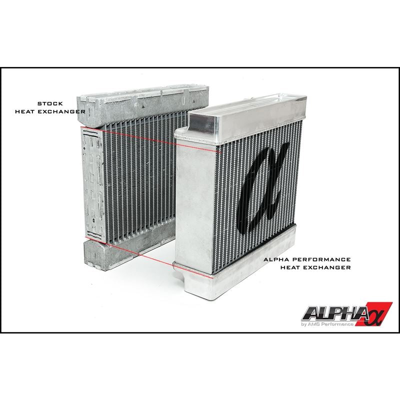 AMS Performance Mercedes-Benz M157 / M278 / M133 Auxiliary Heat Exchanger Upgrade (ALP.19.02.0001-1)