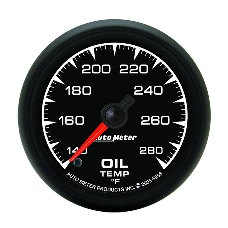 AutoMeter ES 52.4mm 140-280 Degree F Oil Temprature Gauge (5956)