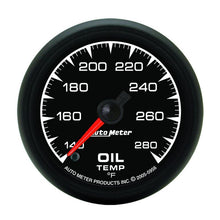 Load image into Gallery viewer, AutoMeter ES 52.4mm 140-280 Degree F Oil Temprature Gauge (5956)