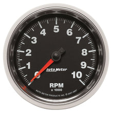 Load image into Gallery viewer, AutoMeter GS 3-3/8in 10000 RPM In-Dash Tachometer Gauge (3897)