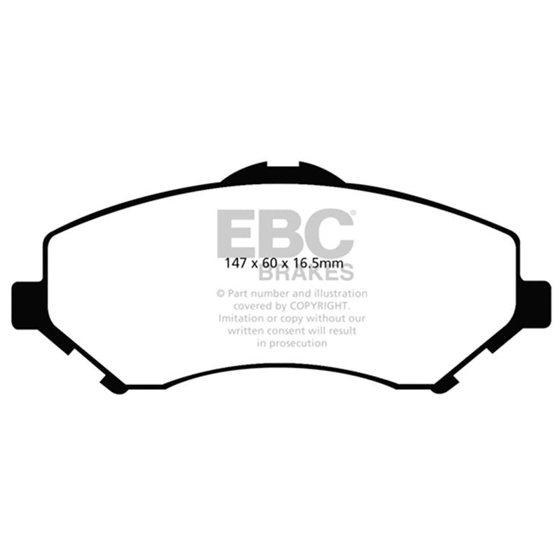 EBC Yellowstuff Street And Track Brake Pads (DP41798R)