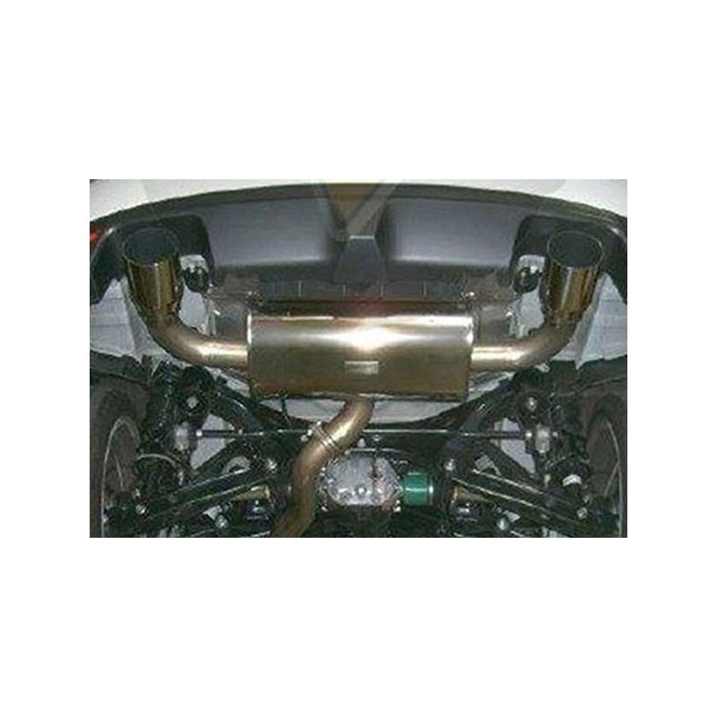 APEXi® RS Evo 304 SS Cat-Back Exhaust System with Split Rear Exit (113AF015)