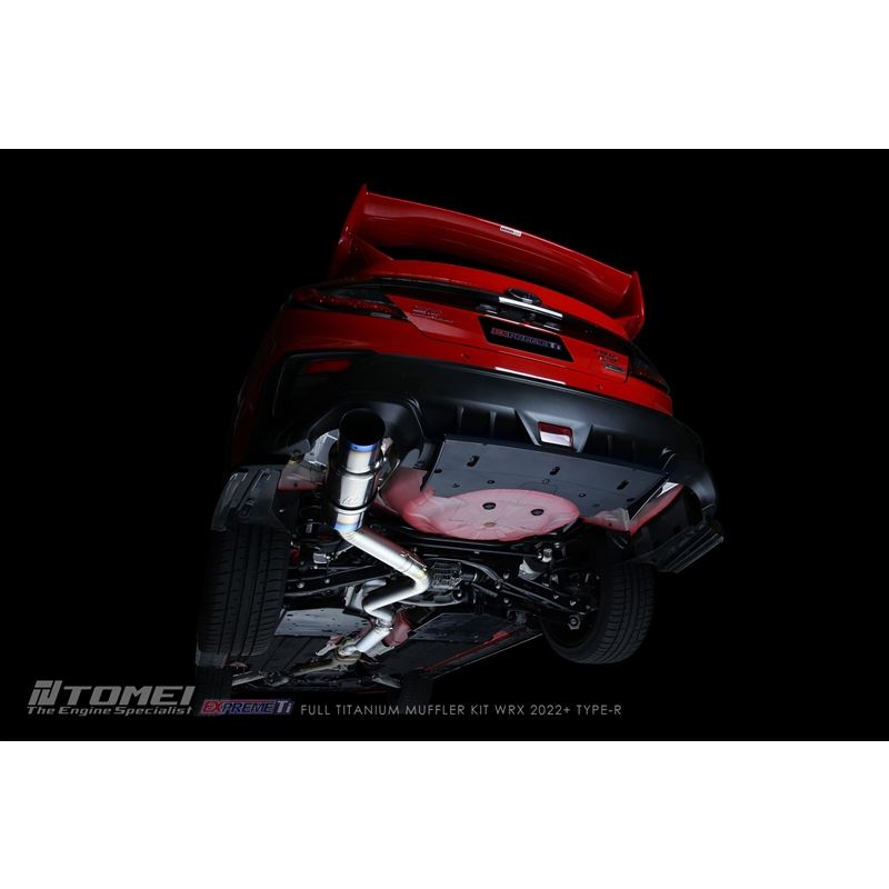 TOMEI FULL TITANIUM MUFFLER EXPREME Ti WRX 2022+ TYPE-R (TB6090-SB06A)