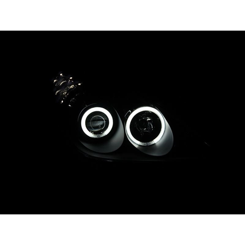 ANZO USA 2002-2003 Lexus Es300 Projector Headlights w/ Halo Chrome (CCFL) (121173)